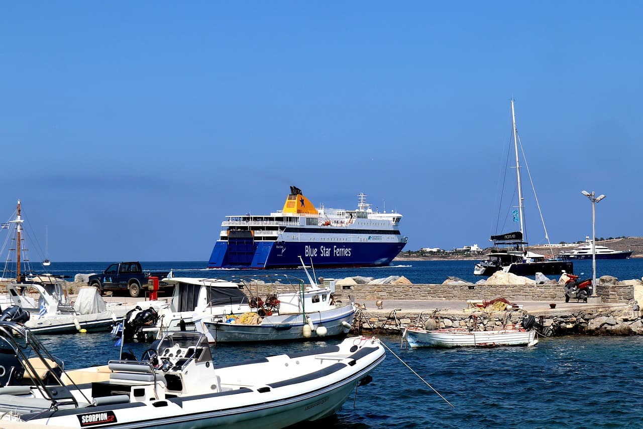 Piraeus (Athens) to Paros ferry