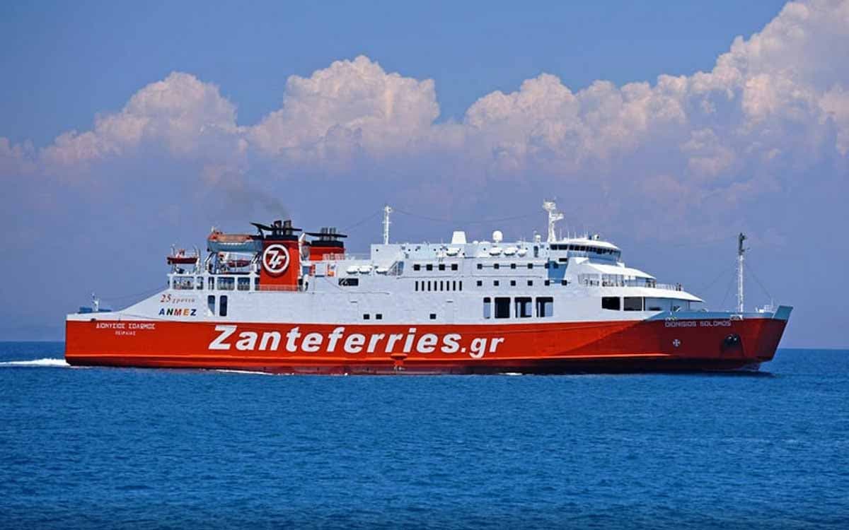 Kyllini to Zante (Zakynthos) ferry