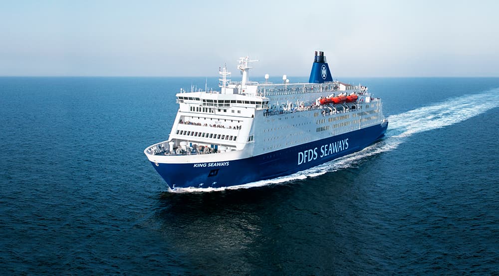 DFDS Ferry service for France to UK